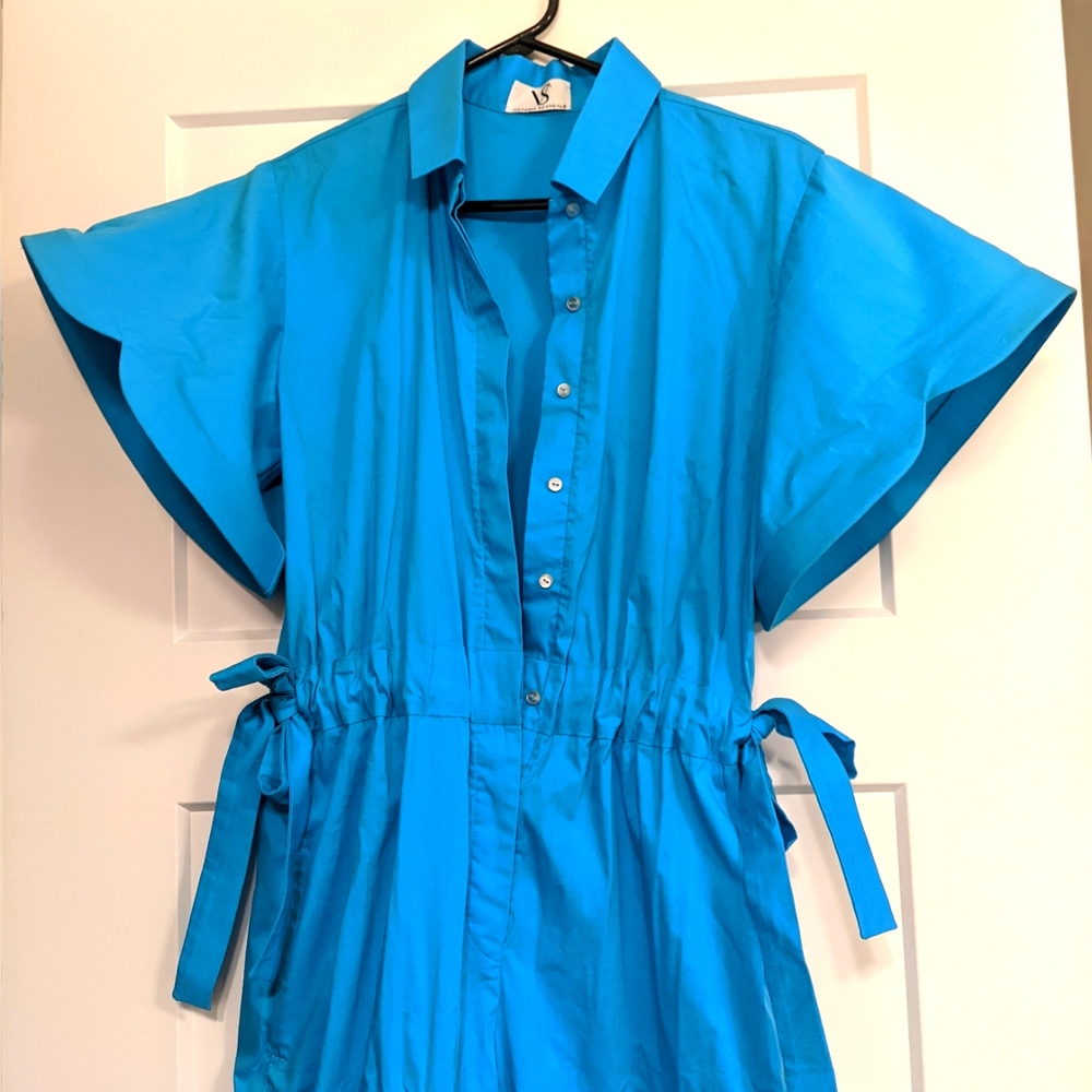 Victoria Scandale blue boiler suit
